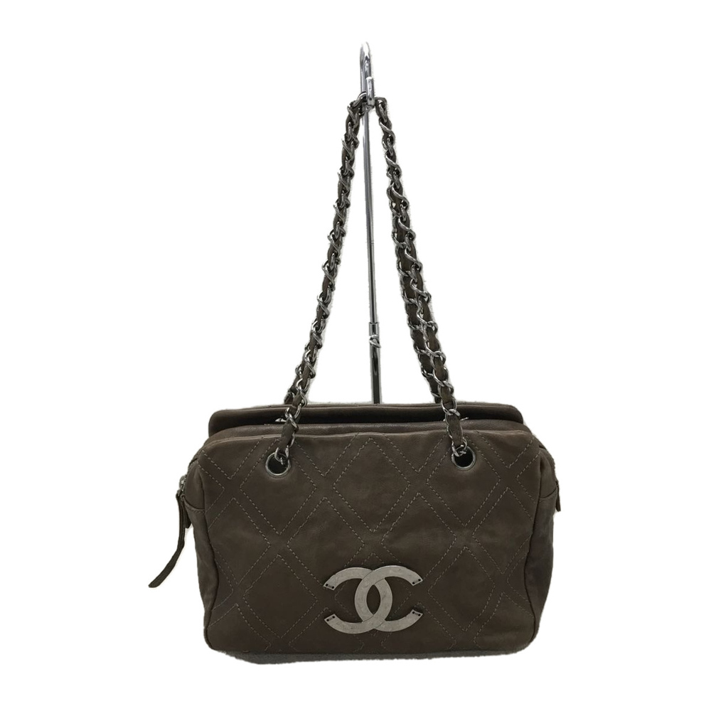 Chanel Leather Coco Mark Shoulder Bag